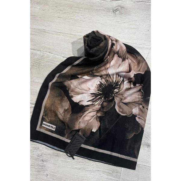 Dijital Bambu Pamuklu Şal 021K